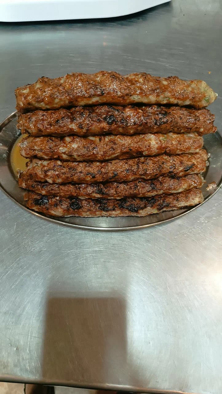 Шаурма на углях