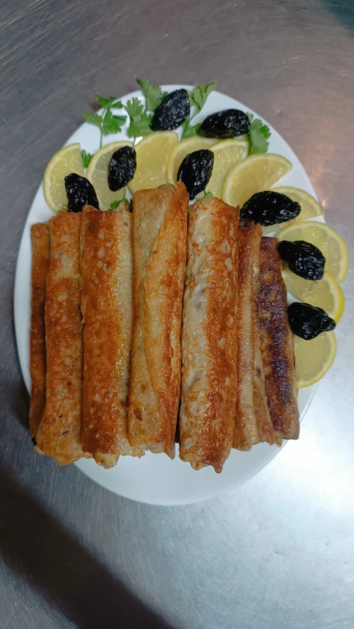 Шаурма на углях