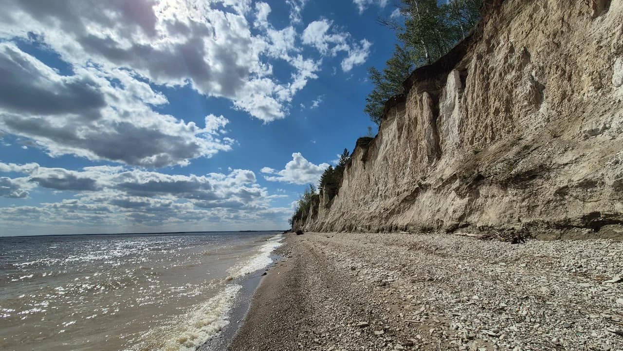 Белые горы в Лаишево
